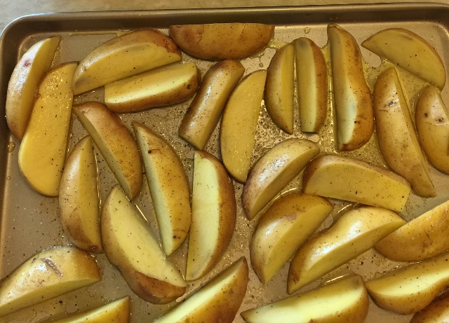Social Sundays – Back to School Menu: Glazed Maple Mustard Chicken, Roasted Yukon Gold Potato Wedges, and Kitchen Sink Cookies! Image 16