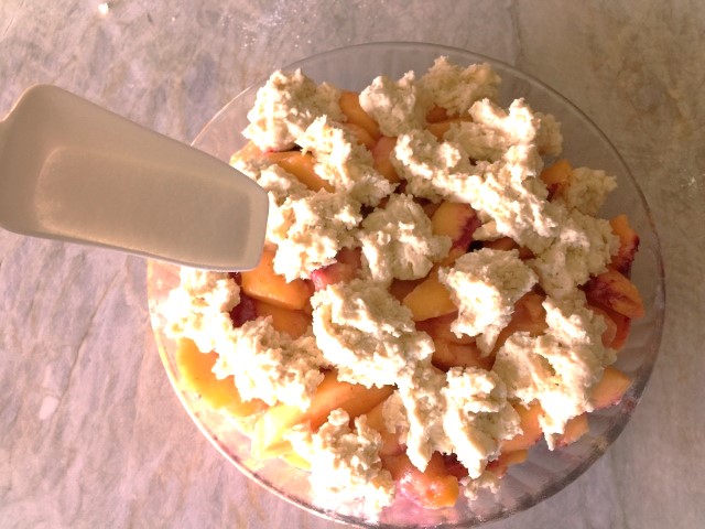 Peach Cobbler with Vanilla Bean Whipped Cream – Recipe! Image 3