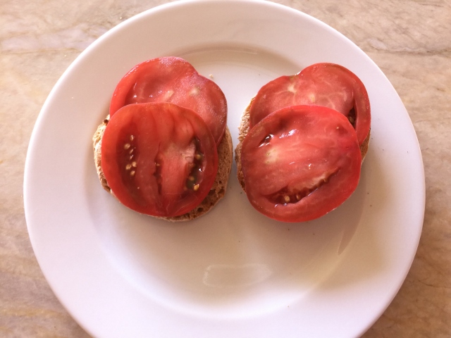 Heirloom Tomato & Basil Egg Tartines – Recipe! Image 4