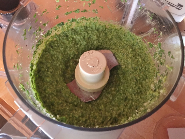 Langoustine Arugula Pesto Pasta – Recipe! Image 3