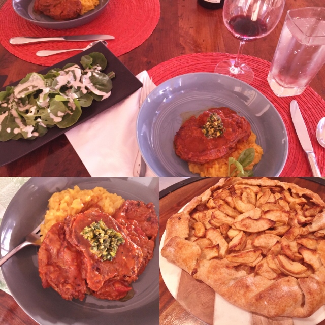 Social Sundays – Osso Bucco, Risotto Milanese, and Apple Crostata with Video! Image 1