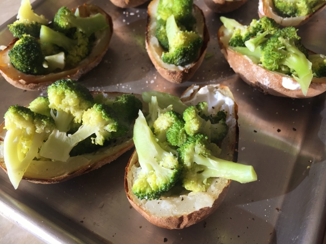 Broccoli Cheddar Baked Potato Skins – Recipe! Image 8