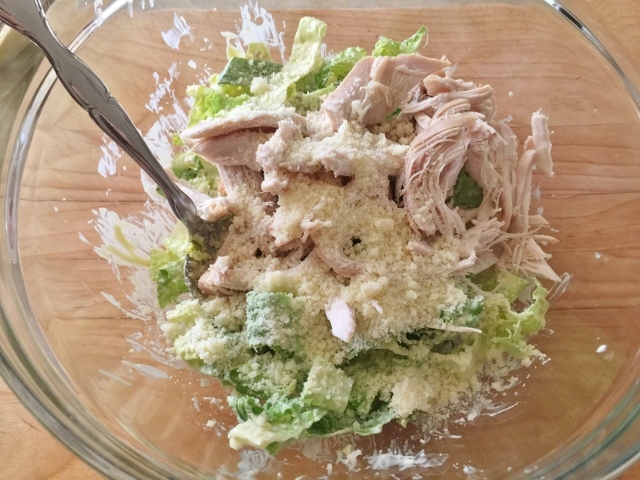 Chicken & Avocado Caesar Salad Flatbread – Recipe! Image 6
