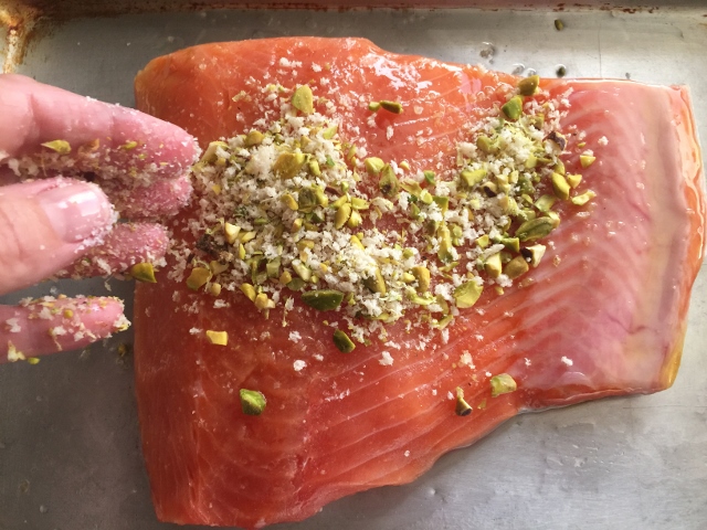Pistachio Crusted Salmon – Recipe! Image 5