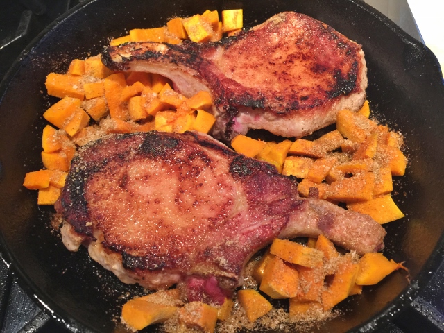 Seasoned Skillet Pork Chops and Butternut Squash – Recipe! Image 3