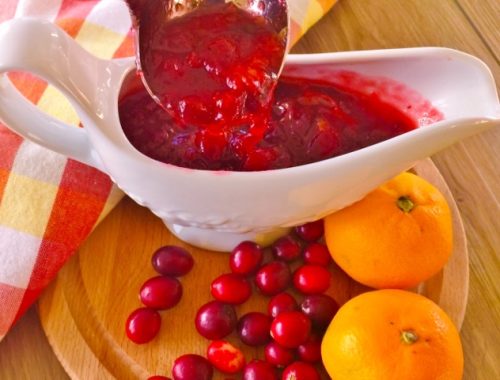 Boozy Orange-Cranberry Sauce – Recipe!