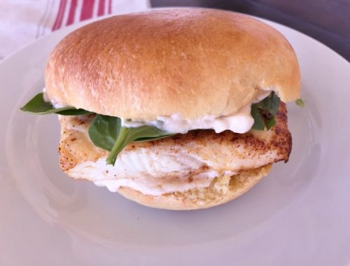 Halibut Fish Sandwiches – Recipe!