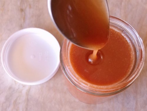 Bourbon Salted Caramel Sauce – Recipe!
