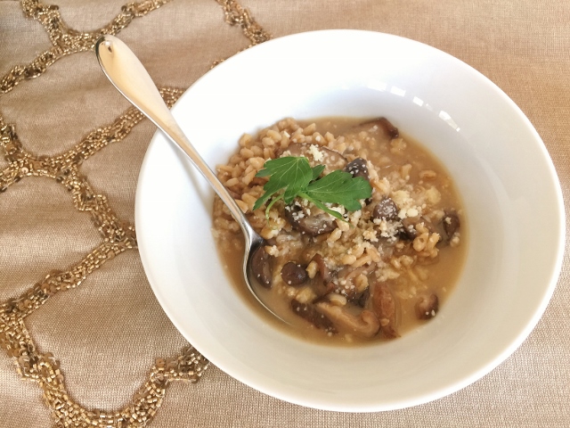 Facebook Live – Easy Weeknight Meals including: Instant Pot Barley Mushroom Risotto Image 2