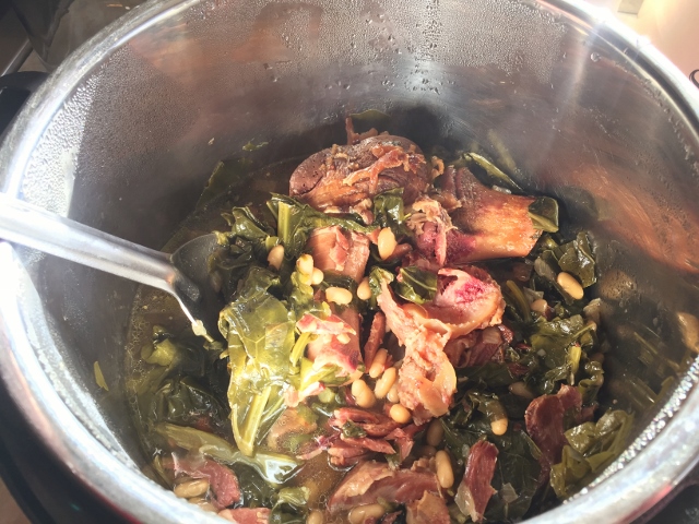 Instant Pot Smoky Southern Greens & Beans – Recipe! Image 2