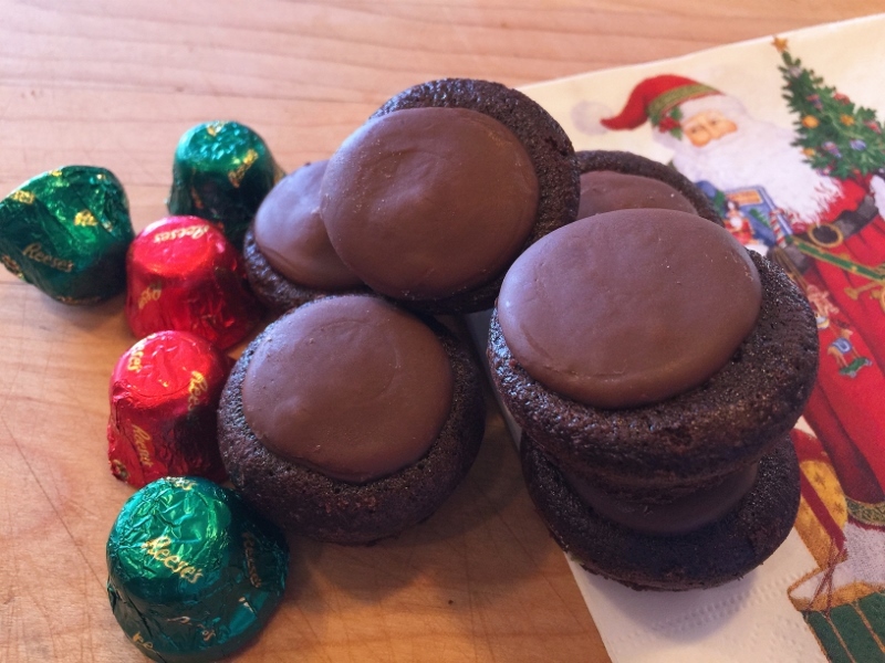 Peanut Butter & Chocolate Christmas Bites! Image 2