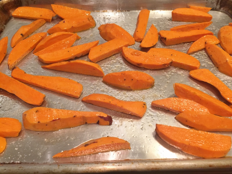 Roasted Harissa Sweet Potato Wedges – Recipe! Image 3