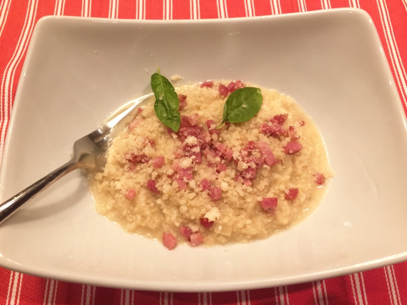 Cauliflower Risotto with Pancetta & Parmesan – Recipe! Image 1