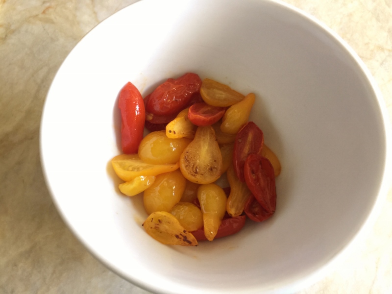 Warm Cherry Tomato, Bacon & Egg Toasts – Recipe! Image 3