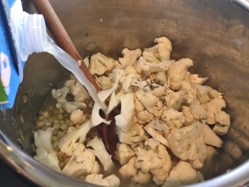 Instant Pot Corn & Cauliflower Chowder – Recipe! Image 5