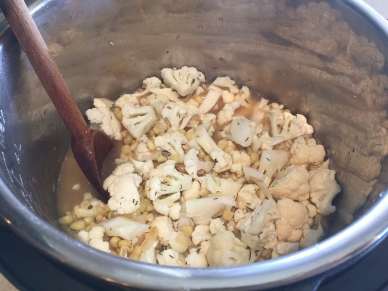 Instant Pot Corn & Cauliflower Chowder – Recipe! Image 6