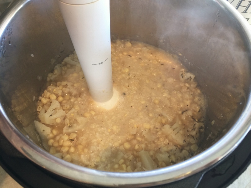 Instant Pot Corn & Cauliflower Chowder – Recipe! Image 7