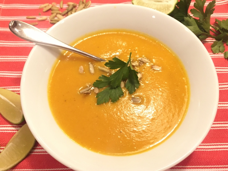 Mexican Roasted Butternut Squash Soup – Recipe! Image 1
