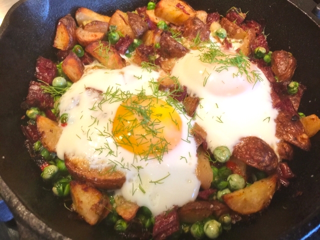 Corned Beef Hash and Sunny Side Eggs – Recipe! Image 2