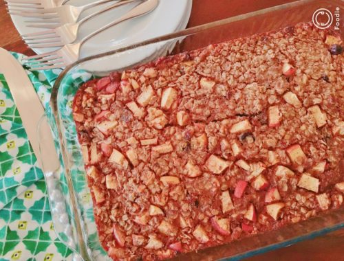 Apple Cinnamon Baked Oatmeal – Recipe!