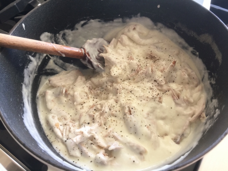 Broken Noodle Chicken Alfredo Hotdish – Recipe! Image 6