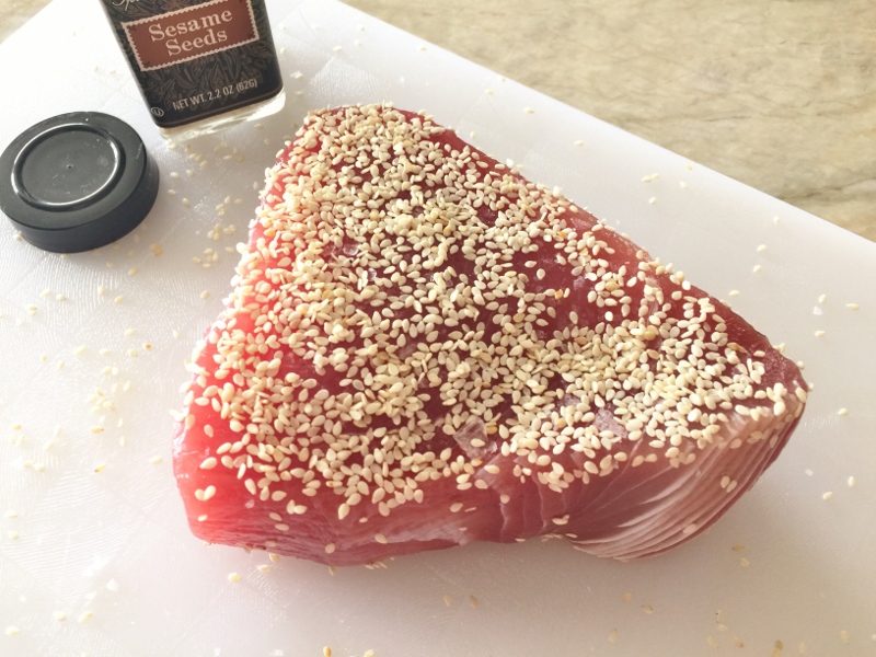 Sesame Tuna with Ginger Ponzu Sauce – Recipe! Image 3