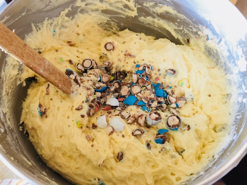 Speckled Egg Vanilla Cream Cake – Recipe! Image 4
