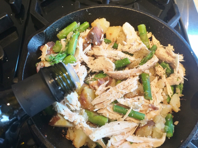 Chicken, Asparagus & Potato Hash – Recipe! Image 7