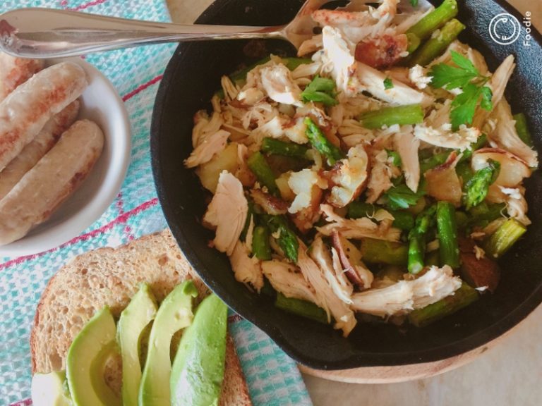 Chicken, Asparagus & Potato Hash Recipe! Live. Love. Laugh. Food.