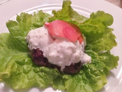 Lamb Burgers with Feta Sauce – Recipe!
