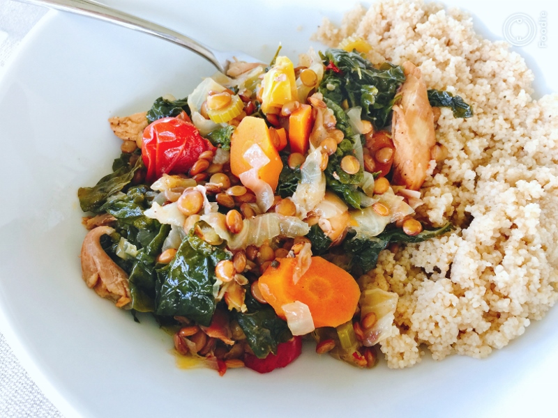10-Minute Instant Pot Moroccan Chicken & Vegetables – Recipe! Image 1