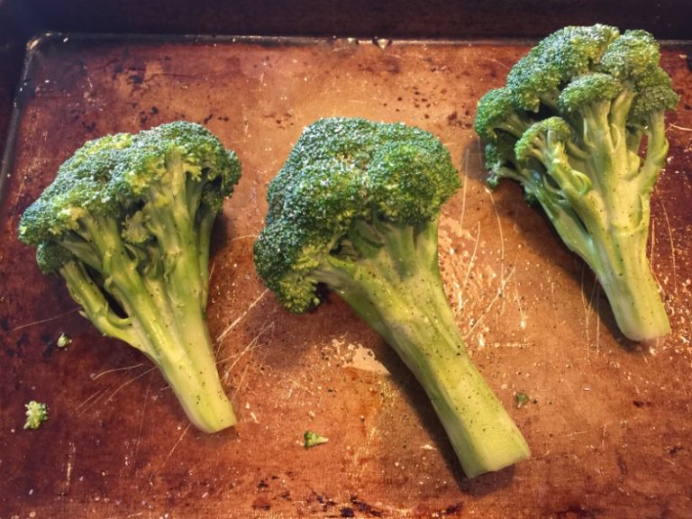 Roasted Crowns of Broccoli with Preserved Lemon Yogurt Recipe! Live