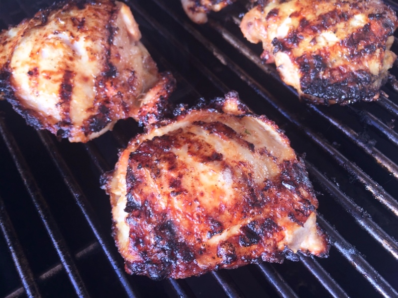 Grilled Thai Chicken Thighs with Greens – Recipe! Image 3