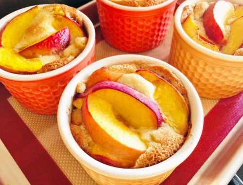Petite Peach Cobblers – Recipe!