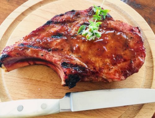 Grilled Tamarind Glazed Pork Chop – Recipe!