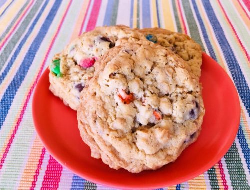 Trail Mix Cookies – Recipe!