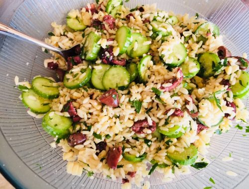 Mediterranean Orzo Salad – Recipe!