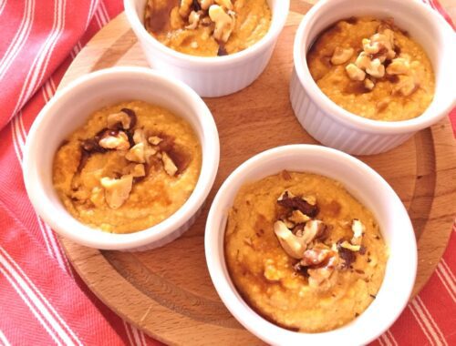 Microwave Pumpkin Ricotta Breakfast Puddings – Recipe!