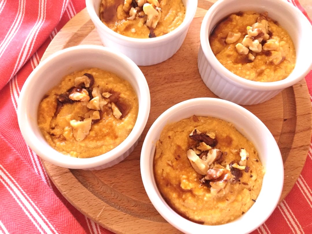 Microwave Pumpkin Ricotta Breakfast Puddings – Recipe! Image 1