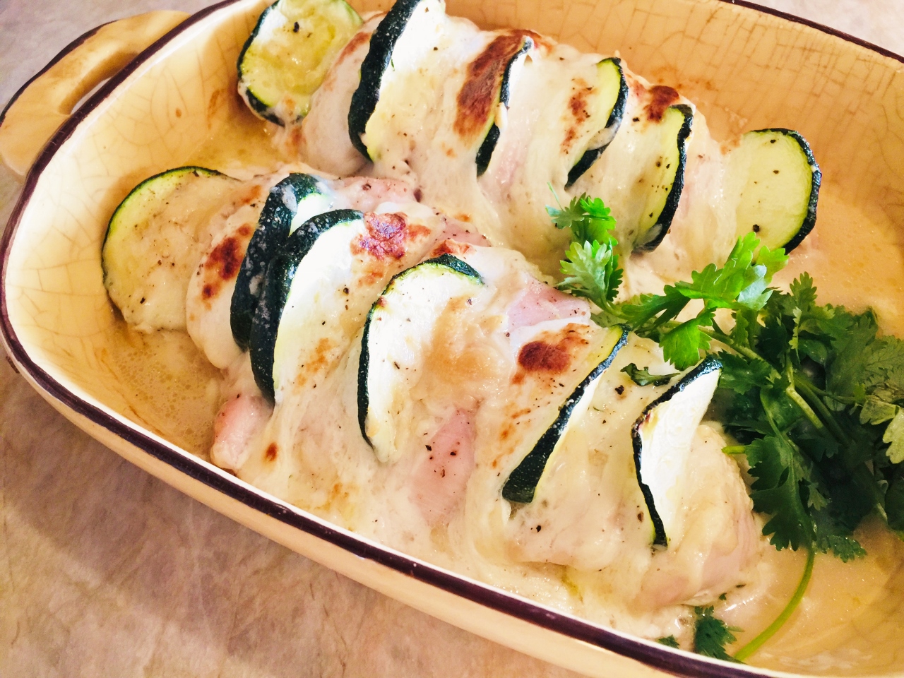 Cheesy Zucchini Hasselback Chicken – Recipe! Image 6