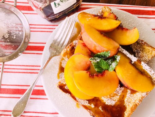 Peach French Toast – Recipe!