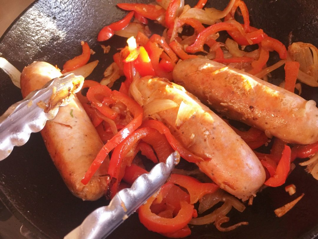 Turkey Sausage & Peppers Salad Recipe! Live. Love. Laugh. Food.