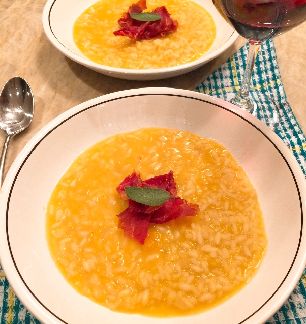 Pumpkin Risotto with Crispy Prosciutto – Recipe! Image 1