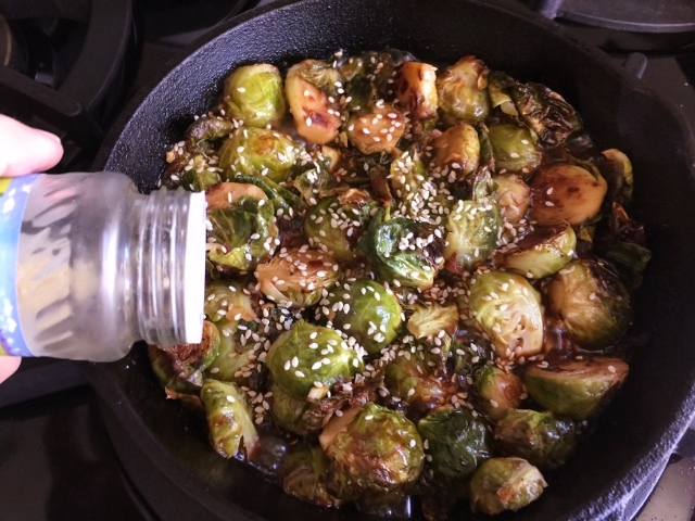 Roasted Brussels Sprouts in Chili Lime Sauce – Recipe! Image 4
