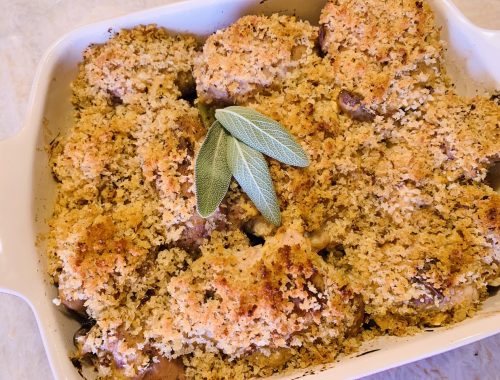 Crispy Deviled Chicken & Potatoes – Recipe!