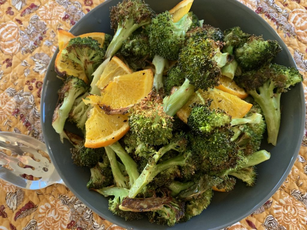 Roasted Broccoli with Oranges Recipe! Live. Love. Laugh. Food.