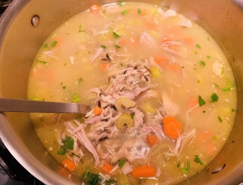 Turkey & Wild Rice Soup – Recipe!