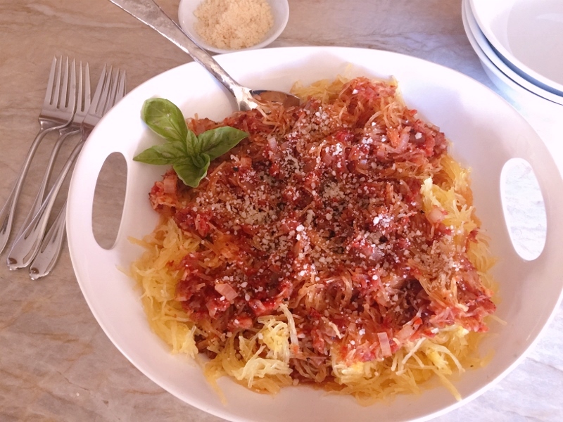Spaghetti Squash Arrabbiata – Recipe! Image 2