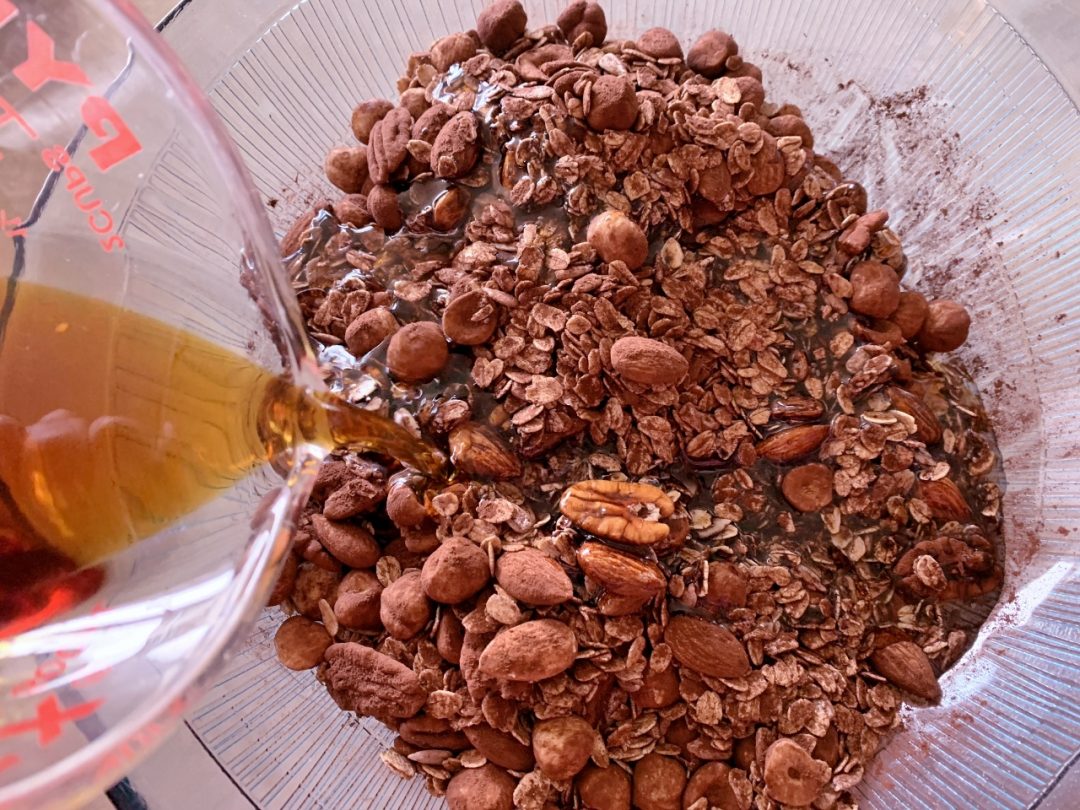 Nutty Chocolate Granola Recipe! Live. Love. Laugh. Food.