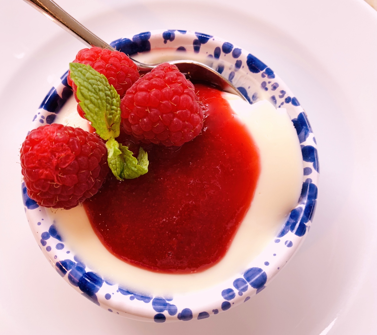 Yogurt Panna Cotta with Raspberry Sauce – Recipe! Image 2